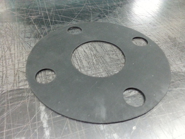 EPDM FDA FLG GSK 4"FULL FACE BLK